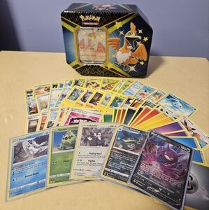 Pokemon Shining Fates Cramorant V Tin